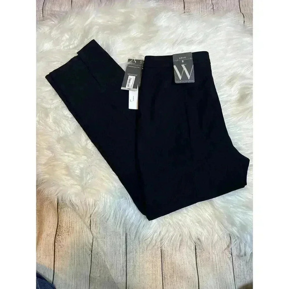 Worthington Black Dress Pants Slim Leg with Stretch Women's Size 8 NEW - Picture 11 of 11